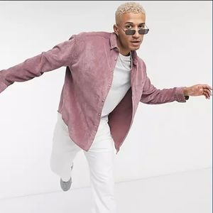 ASOS DESIGN 90s oversized style cord shirt